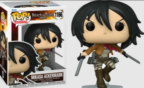 Attack on Titan - Mikasa Ackerman Pop! Vinyl Figure