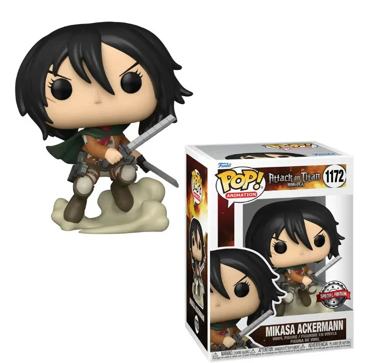 Attack on Titan - Mikasa Ackerman (Battle Ready) Pop! Vinyl Figure