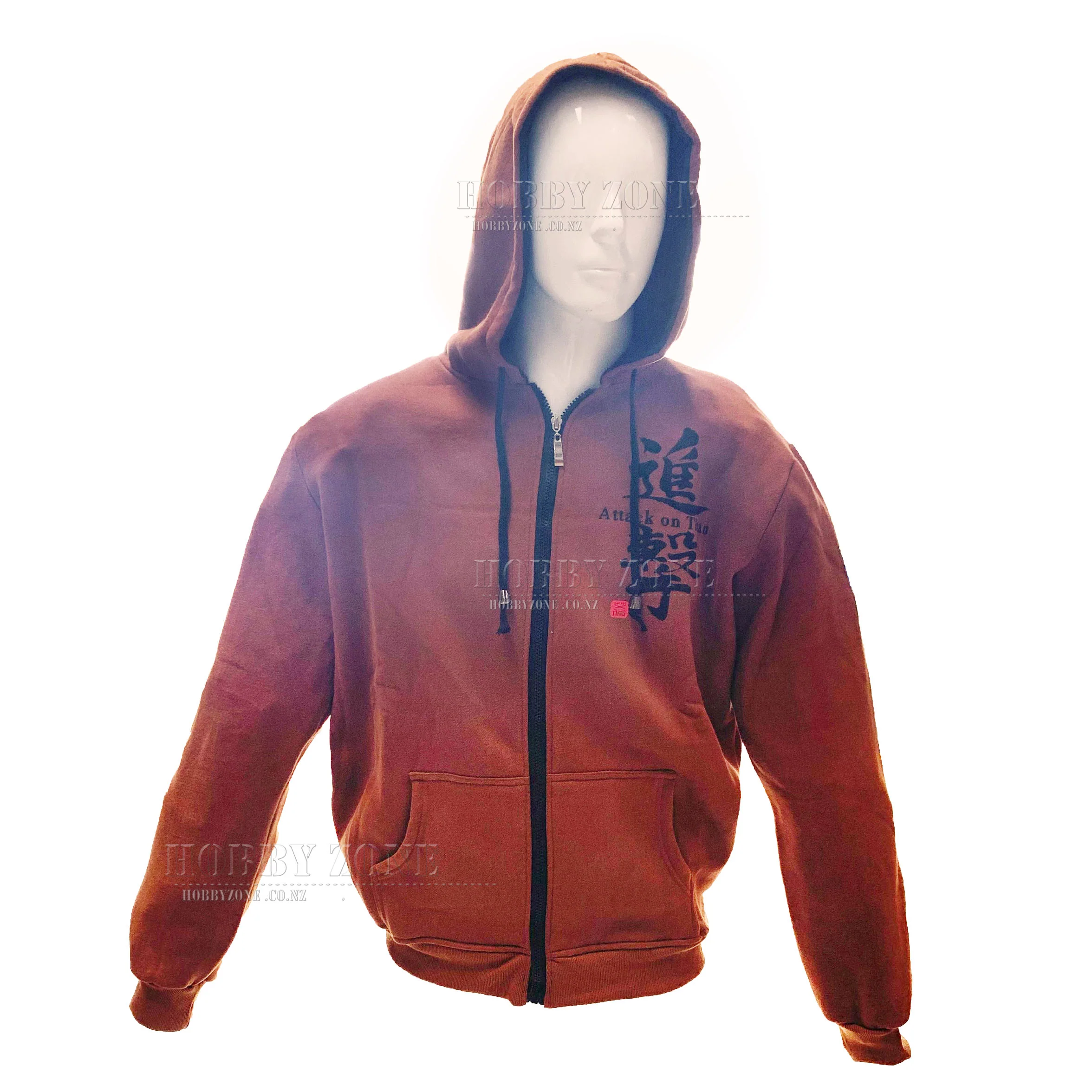 Attack on Titan Brown Survey Corps Cosplay Hoodie - Image 3
