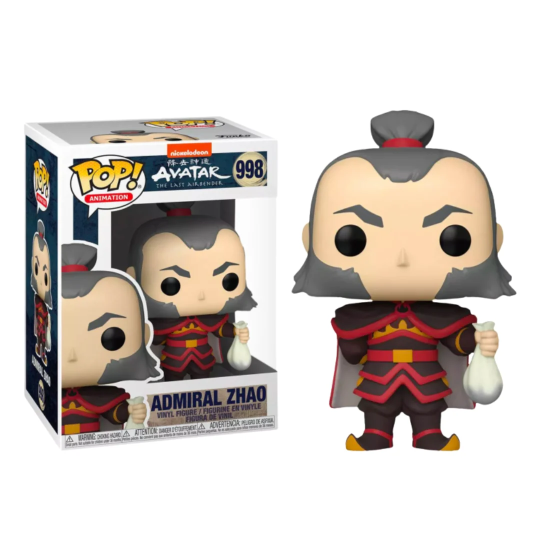 Avatar: The Last Airbender - Admiral Zhao Holding the Stolen Water Tribe Scroll Pop! Vinyl Figure