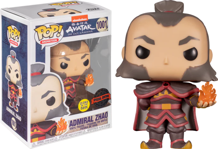 Avatar: The Last Airbender - Admiral Zhao Glow in the Dark Pop! Vinyl Figure