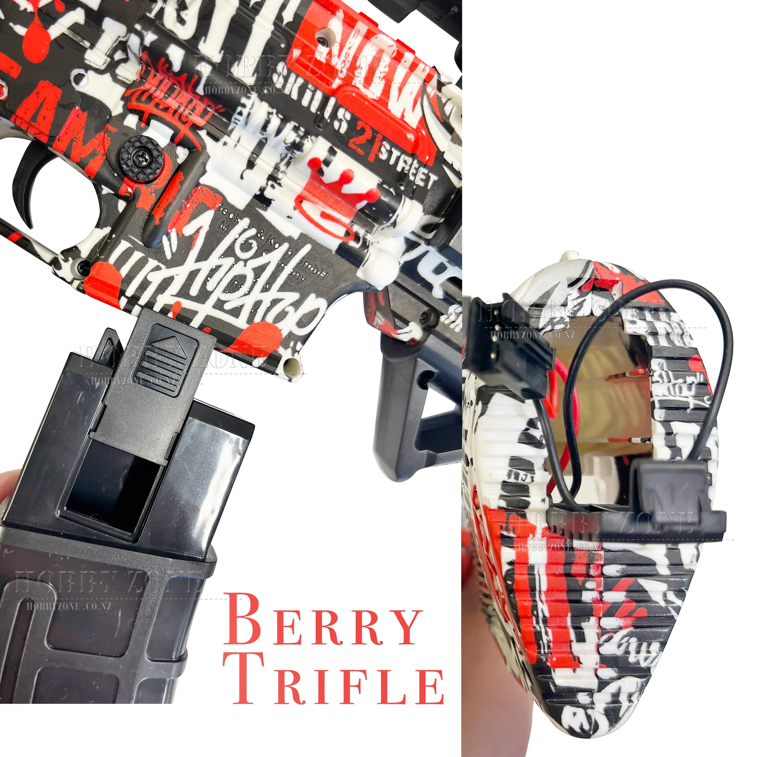 [R18+] "Berry Trifle" M416 Gel Ball Blaster [ID Check Required] - Image 3