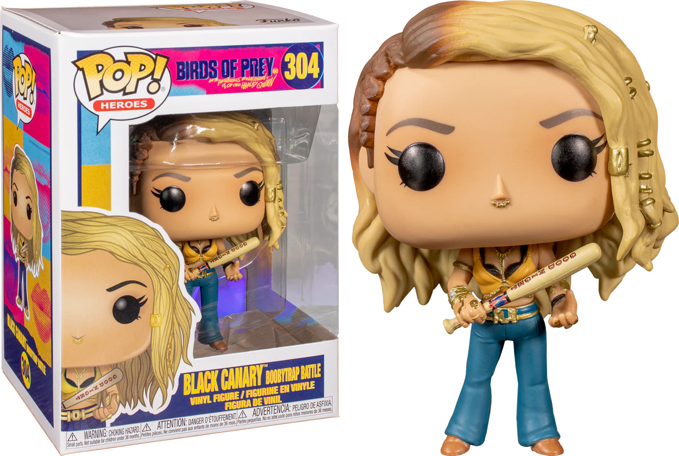 Birds of Prey (2020) - Black Canary Boobytrap Battle Pop! Vinyl Figure