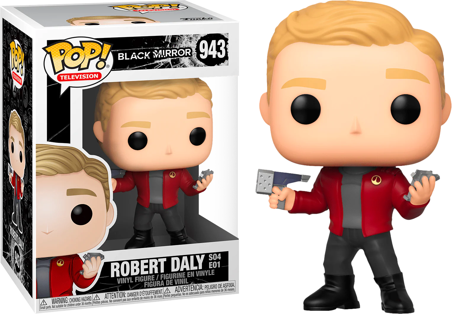 Black Mirror - Robert Daly Pop! Vinyl Figure