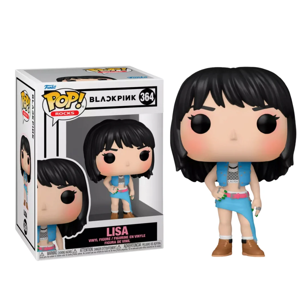 BLACKPINK - Lisa in Denim Vest and Asymmetrical Skirt Pop! Vinyl Figure