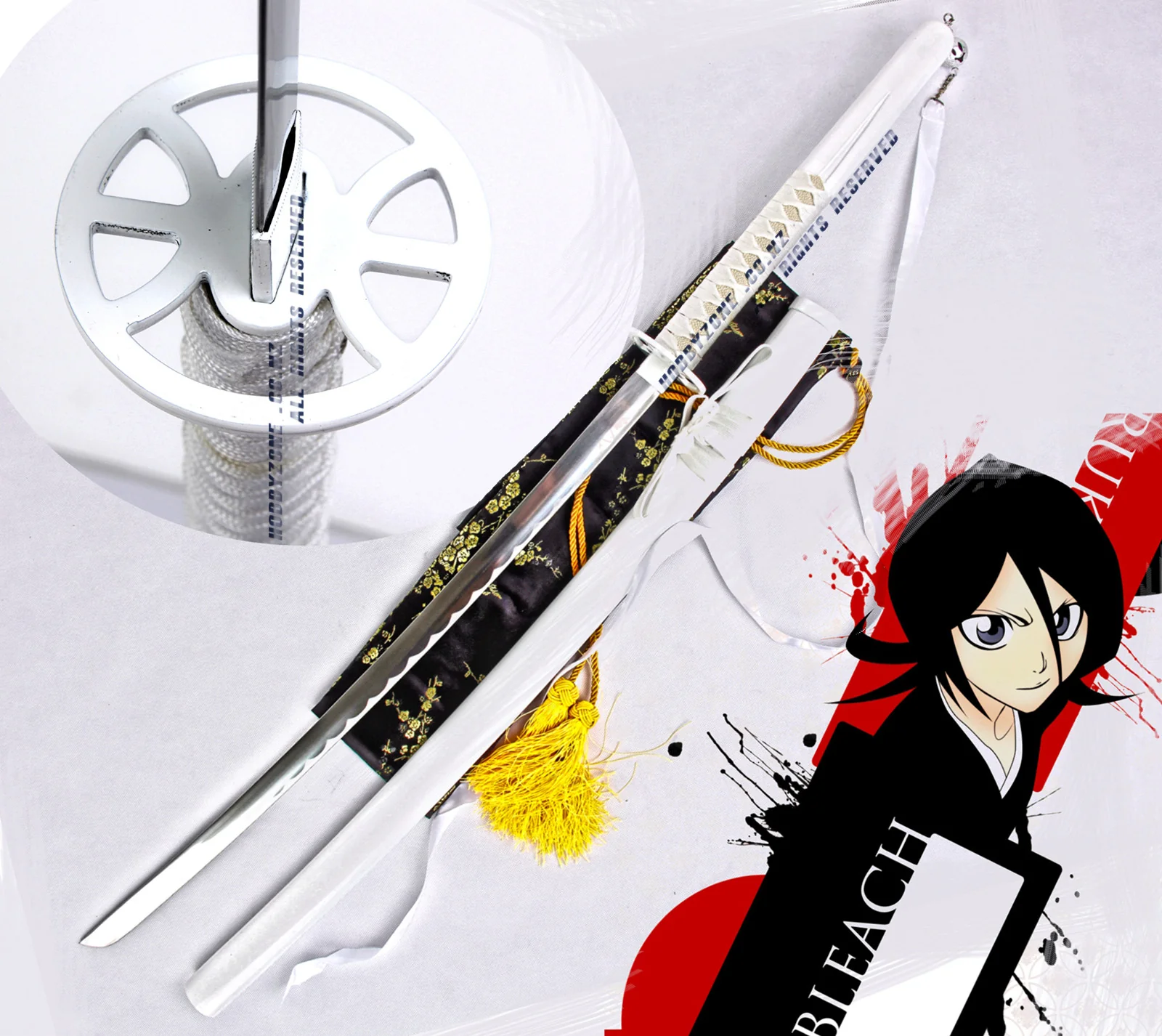 Bleach – Rukia Kuchiki’s Sode no Shirayuki – 13th Division Captain’s White Zanpakutō Sword