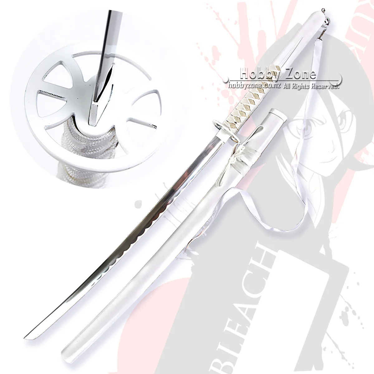 Bleach – Rukia Kuchiki’s Sode no Shirayuki – 13th Division Captain’s White Zanpakutō Sword - Image 2