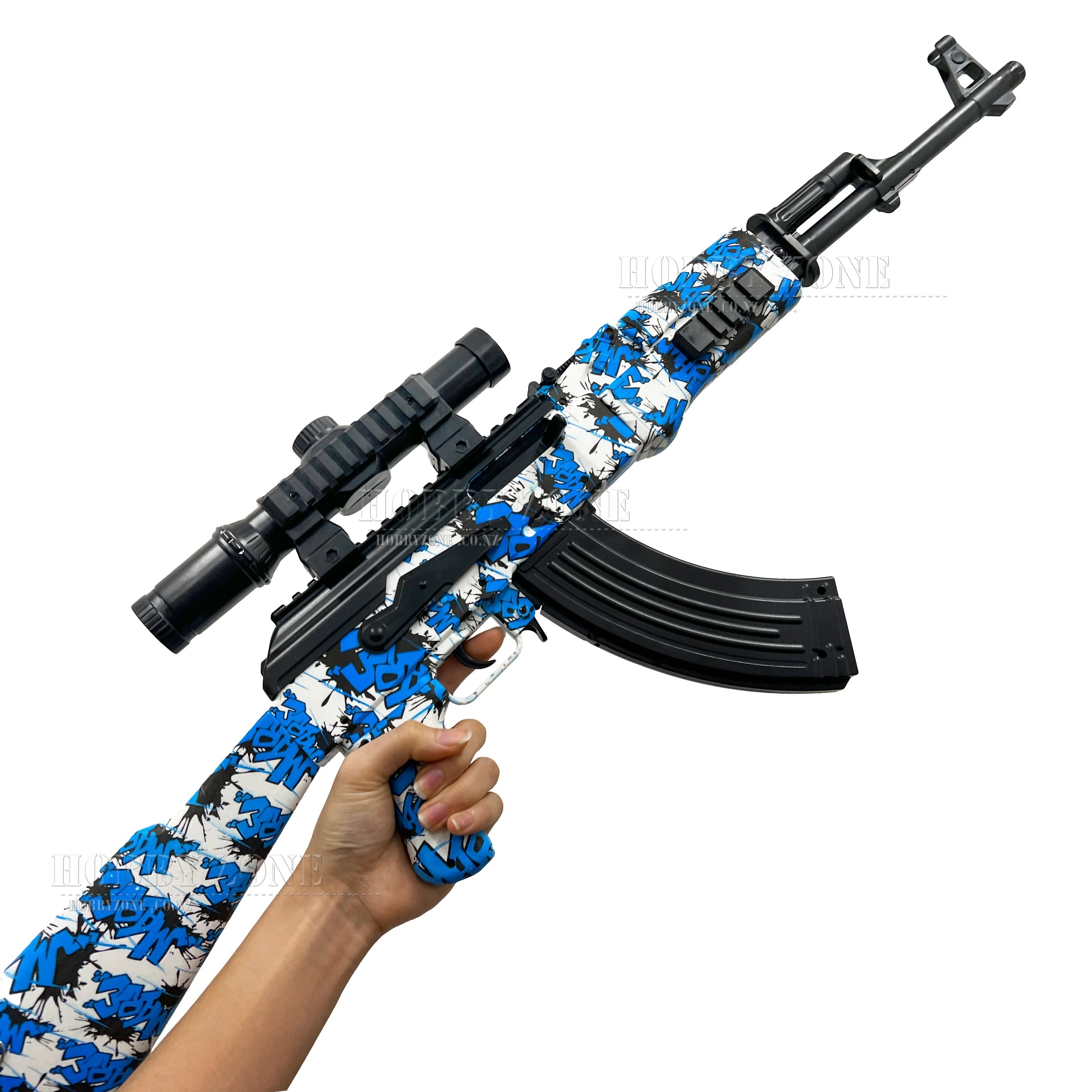 [R18+] "Blue Lagoon" Small AKM Gel Ball Blaster [ID Check Required] - Image 4
