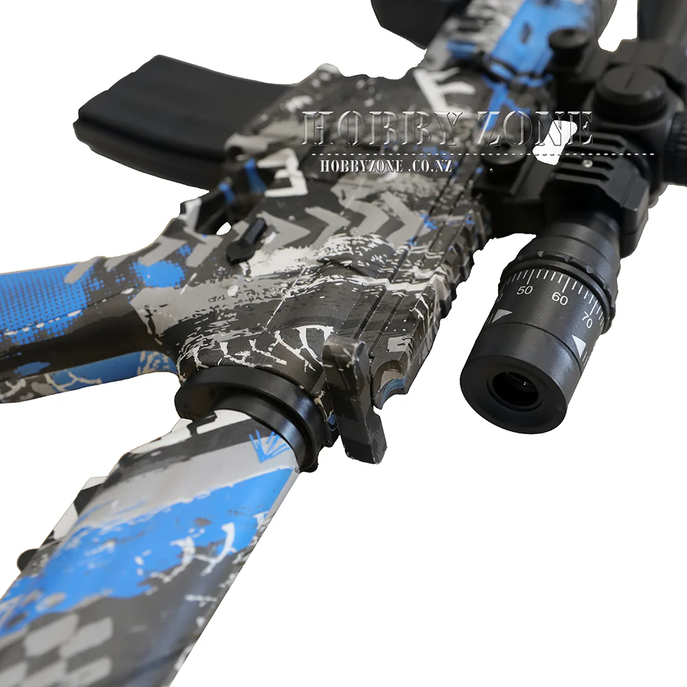 [R18+] "Blueberry Cheesecake" Graffiti M416 Gel Ball Blaster [ID Check Required] - Image 4