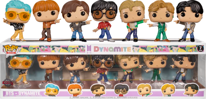 BTS - BTS Dynamite Pop! Vinyl Figure 7-Pack