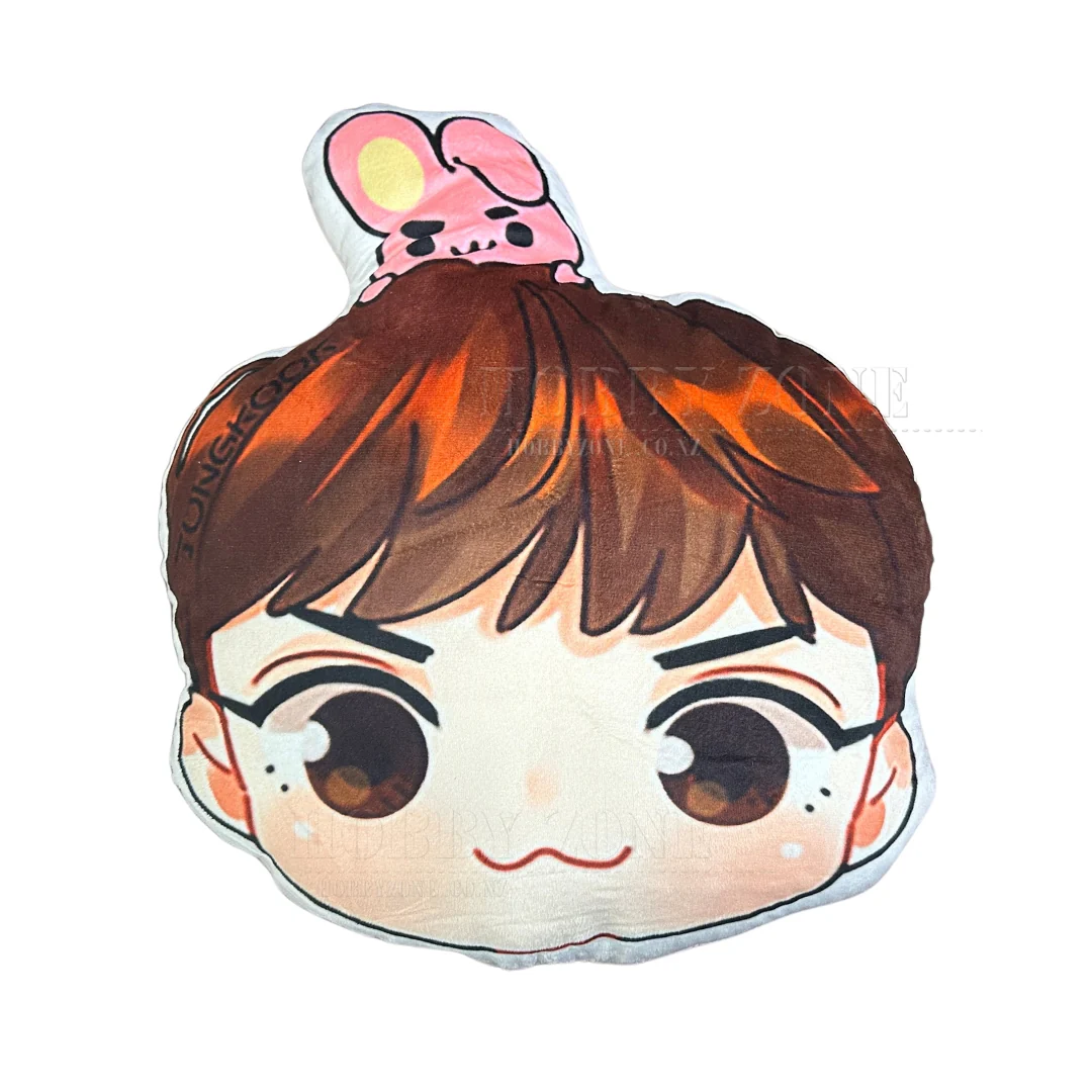 BTS Jungkook Plush Velvet Cushion