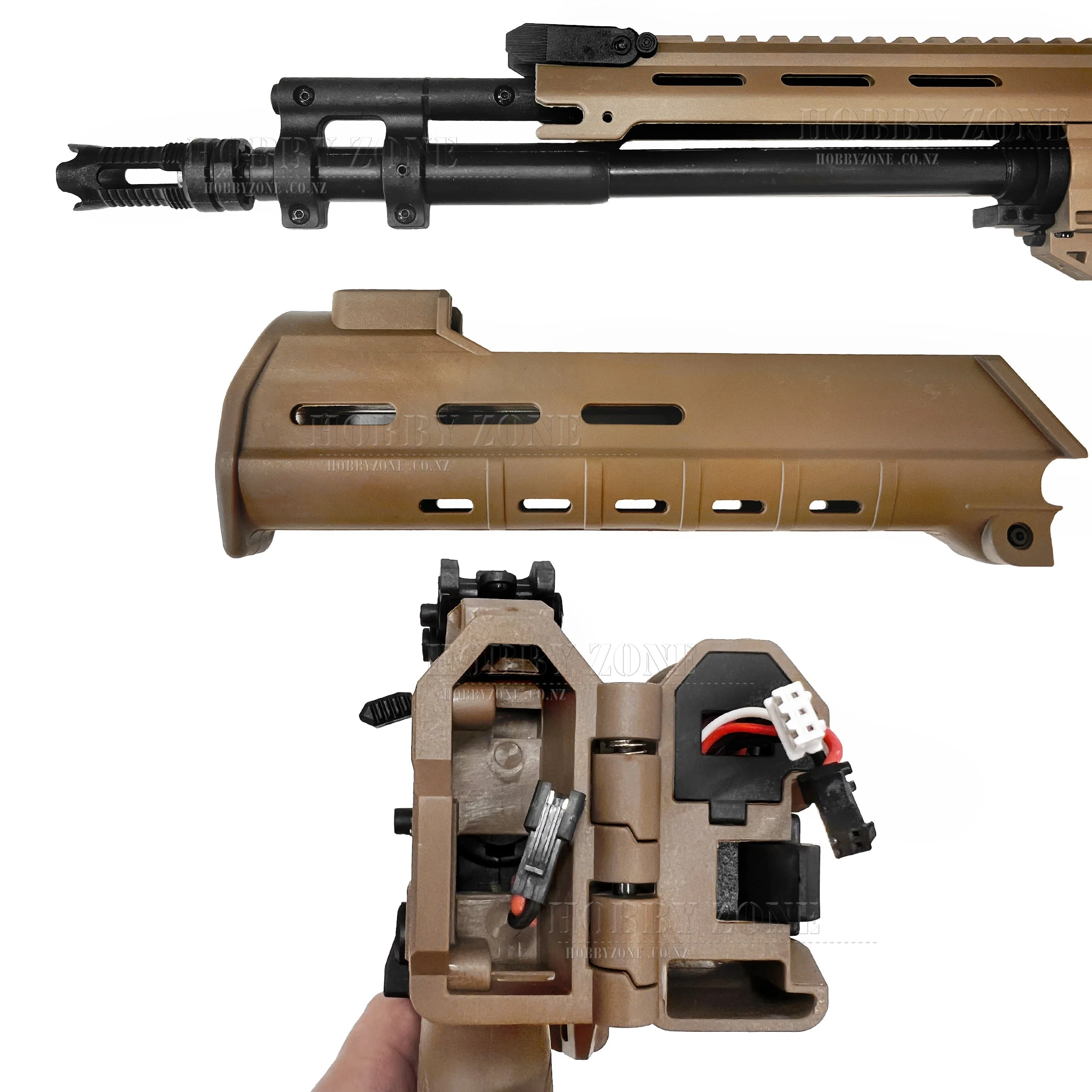 "Clam Chowder" JM Gen 10 ACR Gel Ball Blaster [ID Check R18 + Requires Any One Membership: Airsoft, Paintball, or NZDA] - Image 4