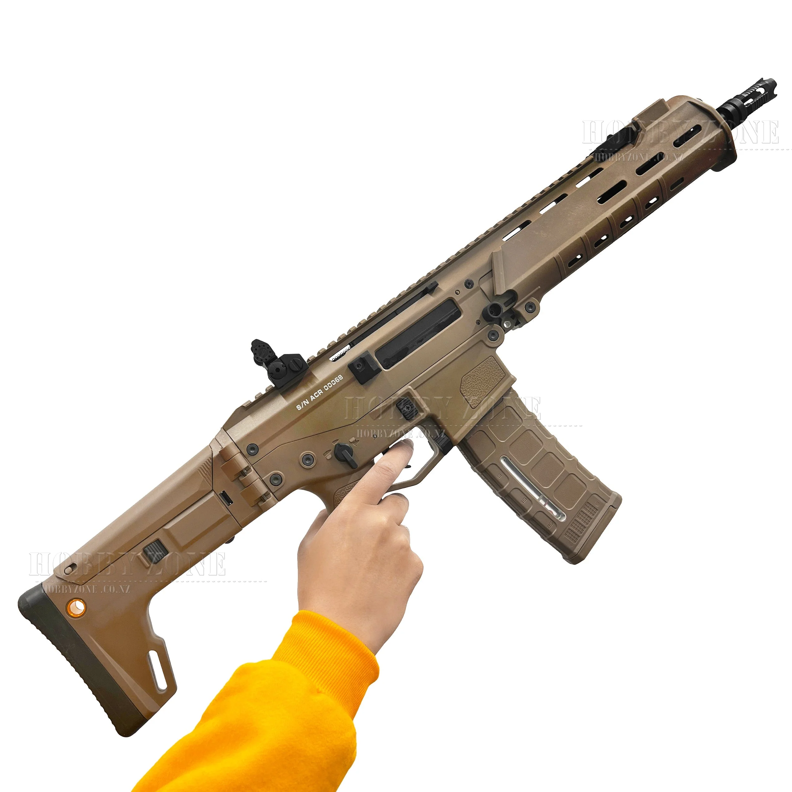 "Clam Chowder" JM Gen 10 ACR Gel Ball Blaster [ID Check R18 + Requires Any One Membership: Airsoft, Paintball, or NZDA] - Image 5