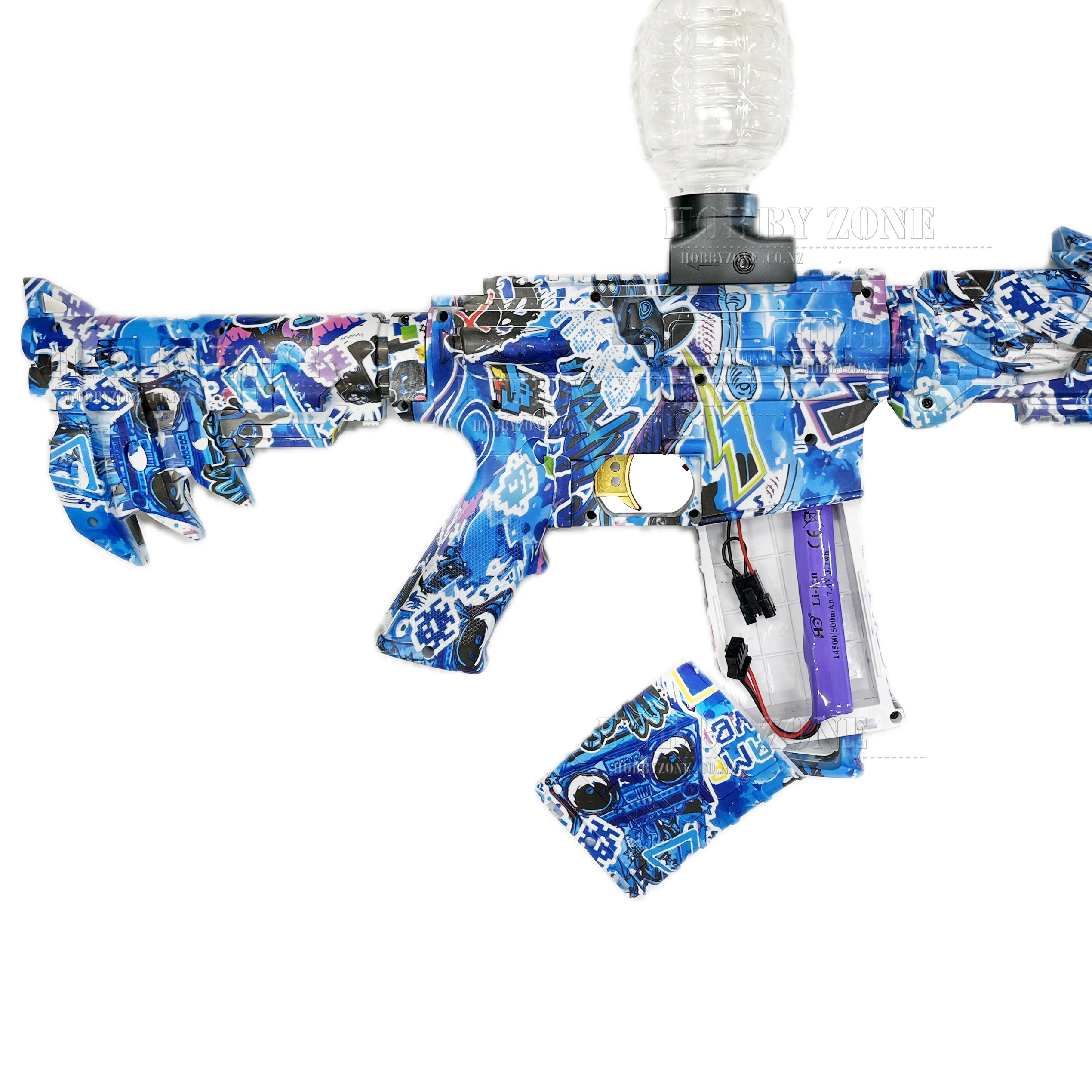 [R18+] "Coastal Shells" M4 Gel Ball Blaster [ID Check Required] - Image 3