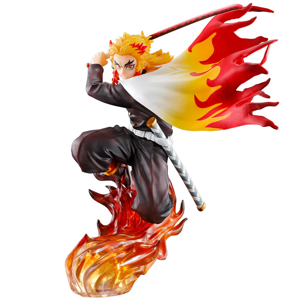 Demon Slayer - Become a Stronger Blade than Anyone - Rengoku Ablaze Figurine - Ichiban Kuji Prize E - Image 2