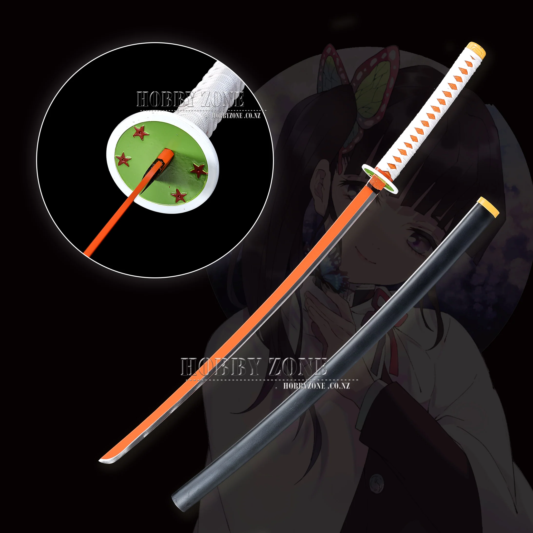 Demon Slayer - Flowering Breathing Kanao Tsuyuri Nichirin Sword -Premium Version