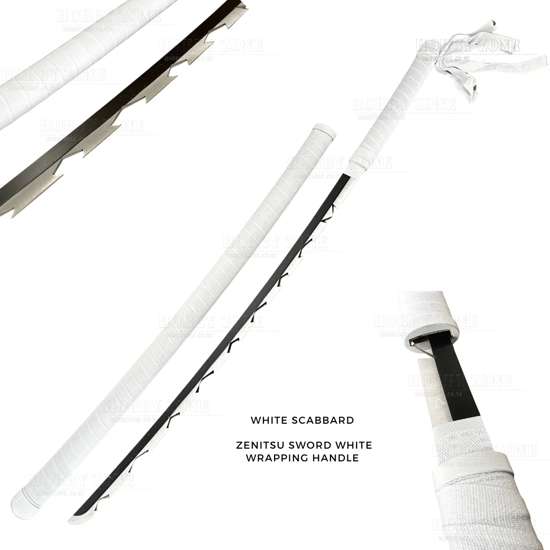 Demon Slayer Inosuke's Sword with Bandaged White Scabbard