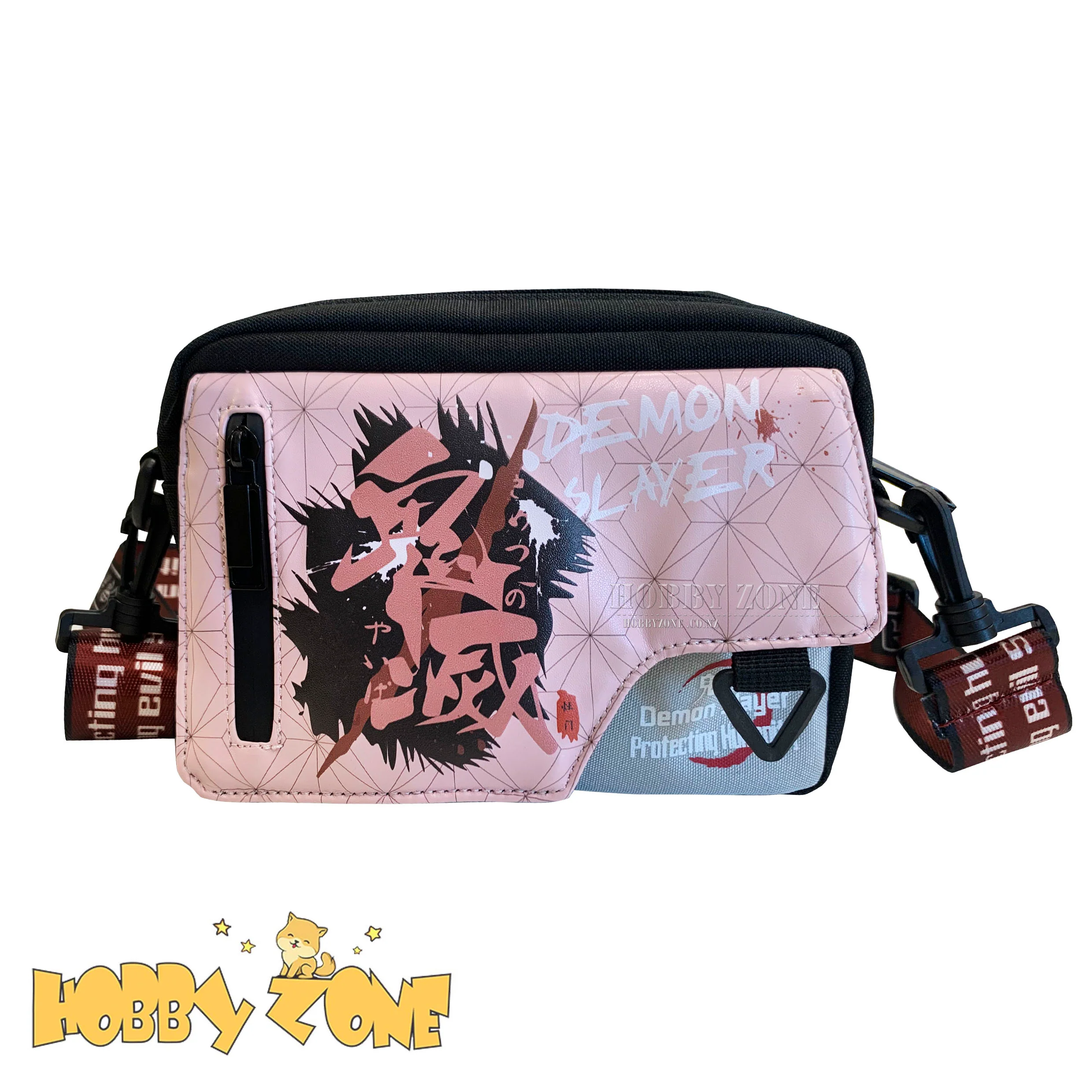 Demon Slayer Nezuko Pink Canvas Bag - Image 3