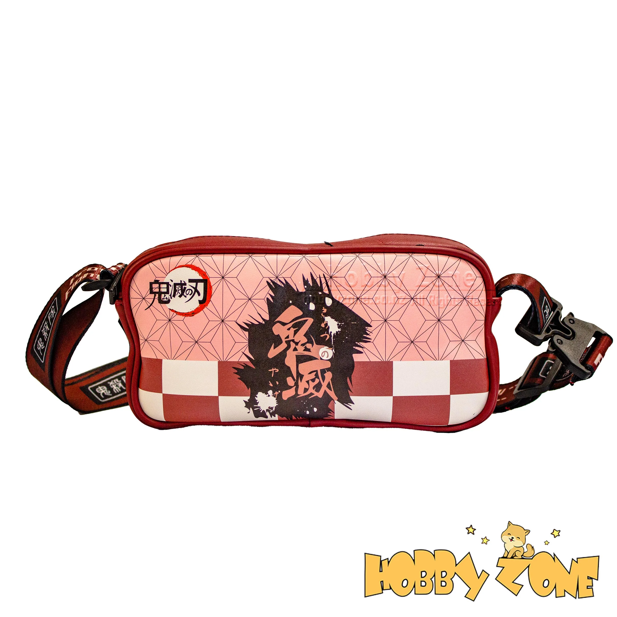 Demon Slayer Nezuko Pink Sling Bag - Image 4