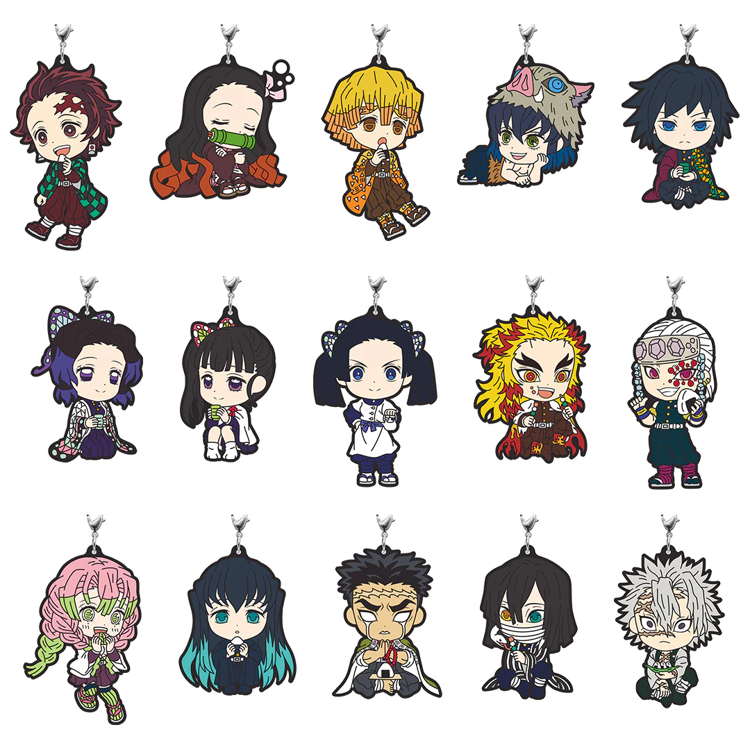 Demon Slayer - Resolution the Second - Rubber Keyring - Ichiban Kuji Prize I - Image 2