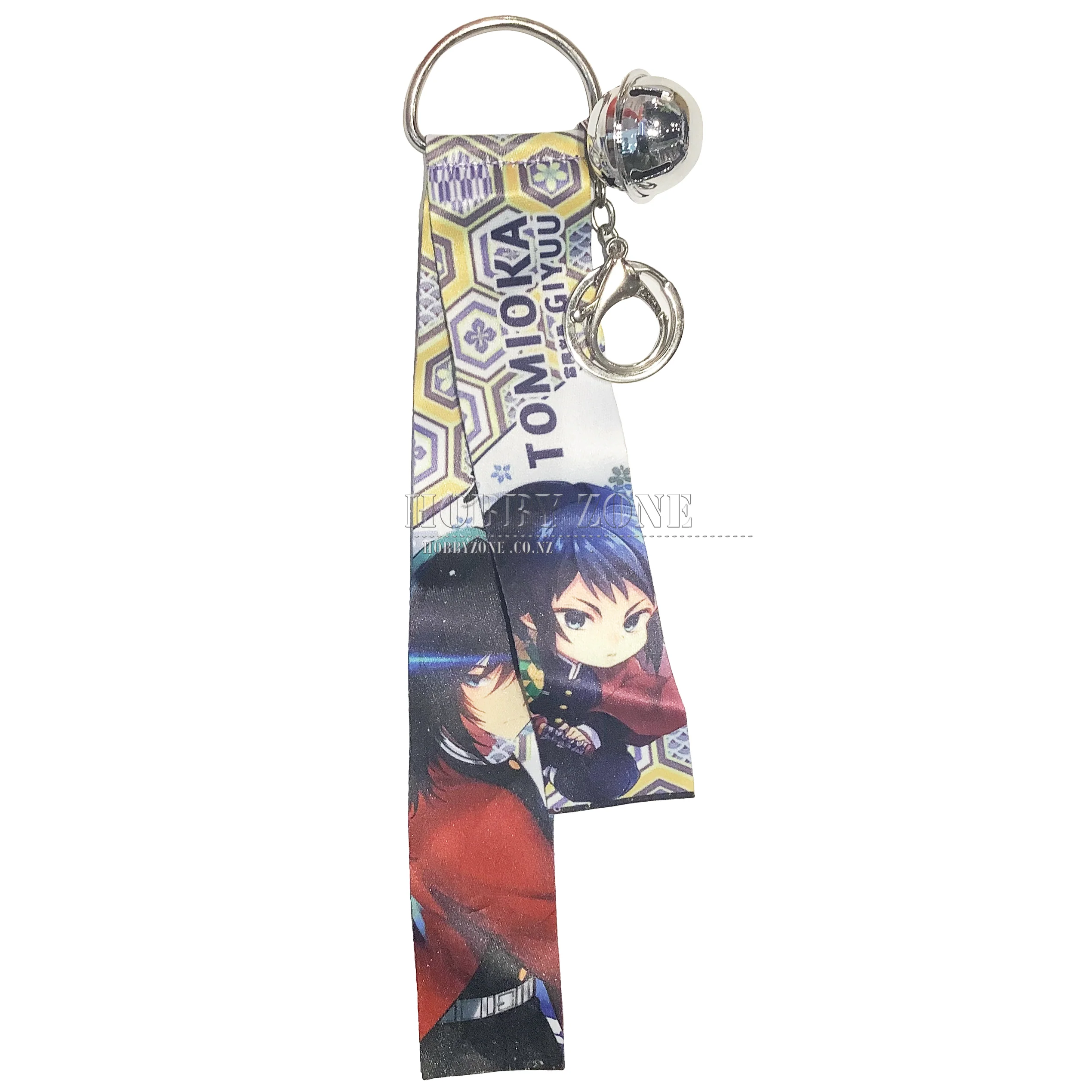 Demon Slayer Tomioka Giyuu Ribbon Keyring