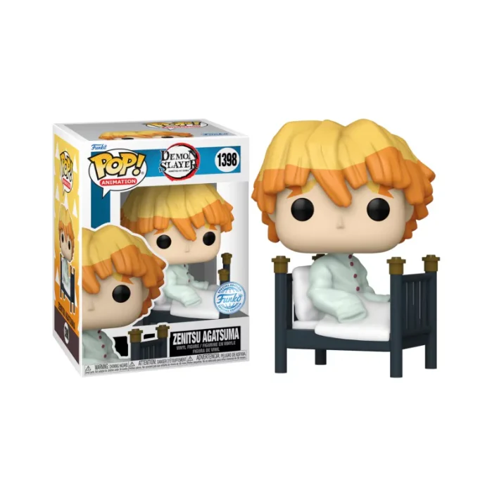 Demon Slayer - Zenitsu Agatsuma in Bed Pop! Vinyl Figure