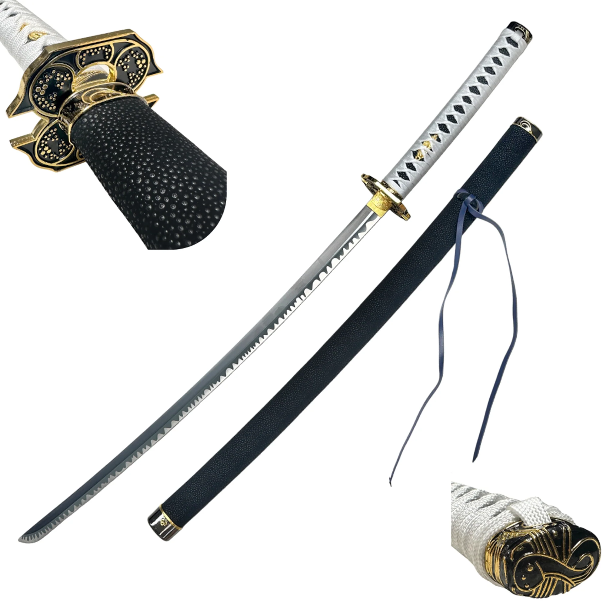 Devil May Cry – Vergil’s Yamato Sword – Engraved Tsuba Katana