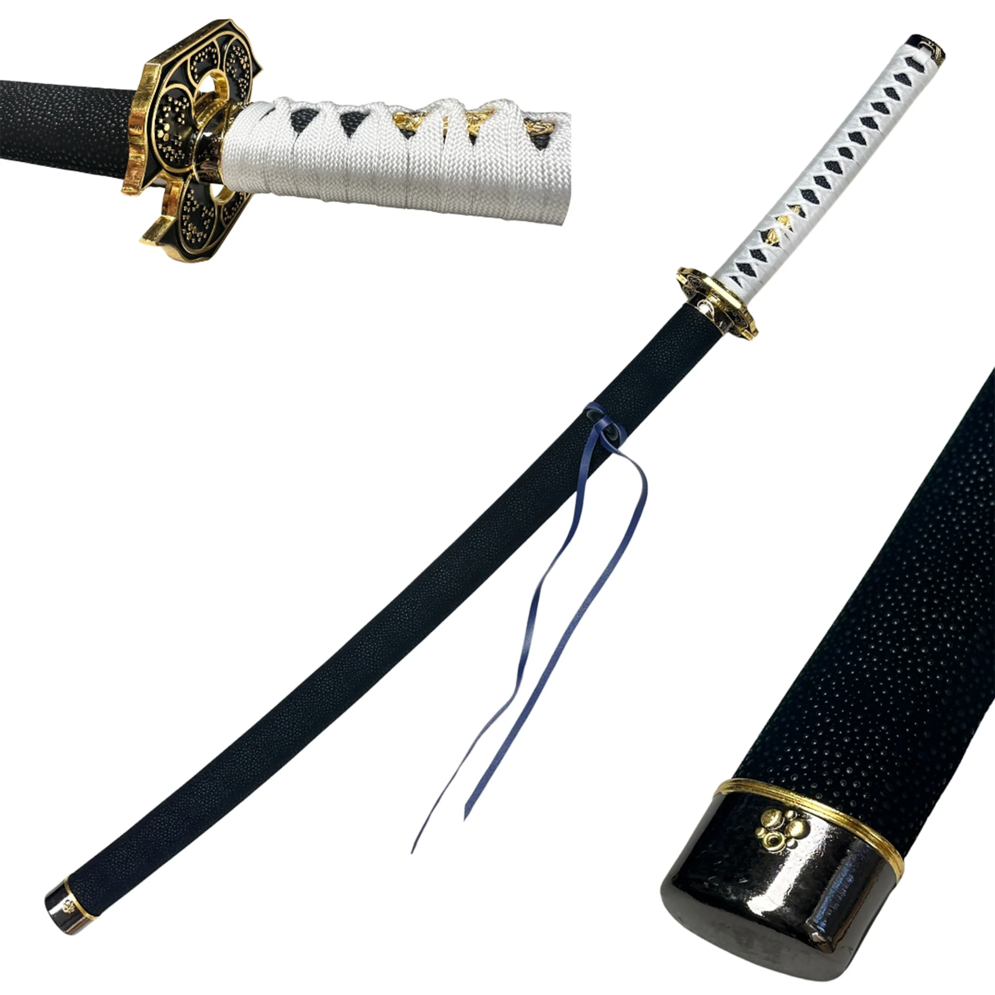 Devil May Cry – Vergil’s Yamato Sword – Engraved Tsuba Katana - Image 2