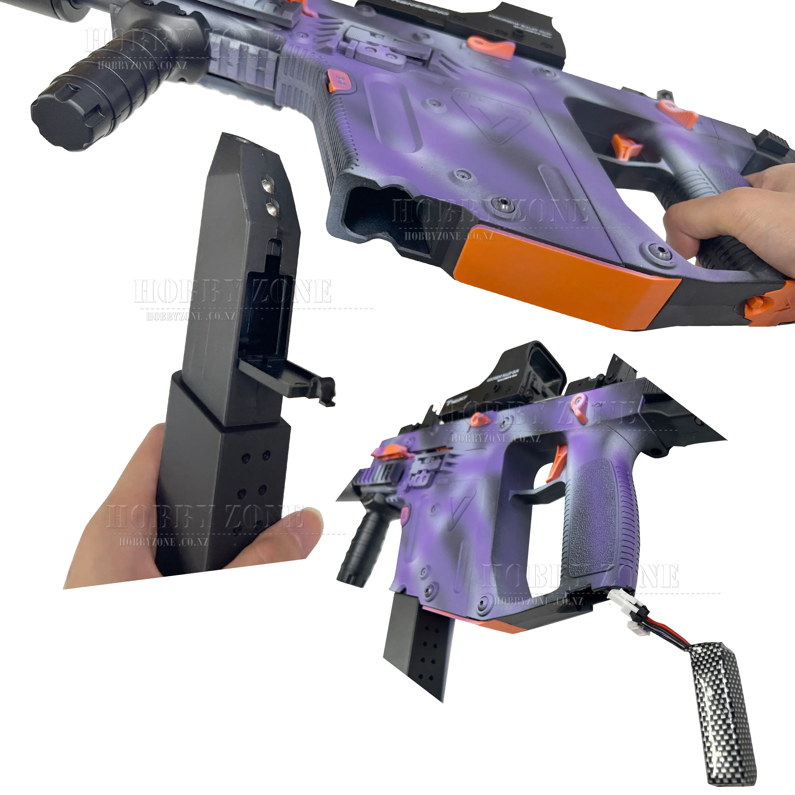 [R18+] "Disco Lights" LH Super Kriss Vector V1 Gel Ball Blaster [ID Check Required] - Image 3
