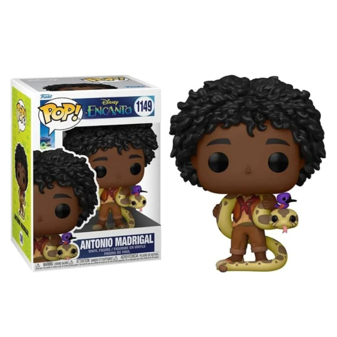 Disney Encanto - Antonio Madrigal with Parce the Snake and Toucan Pop! Vinyl Figure