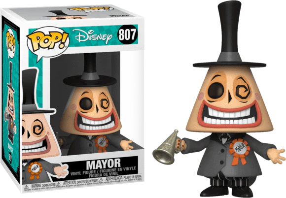The Nightmare Before Christmas Mayor with Megaphone POP! Vinyl Figure
