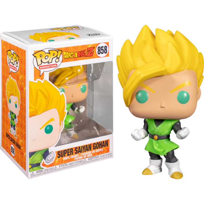 Dragon Ball Z - Super Saiyan Gohan in Green Suit Pop! Vinyl Figure