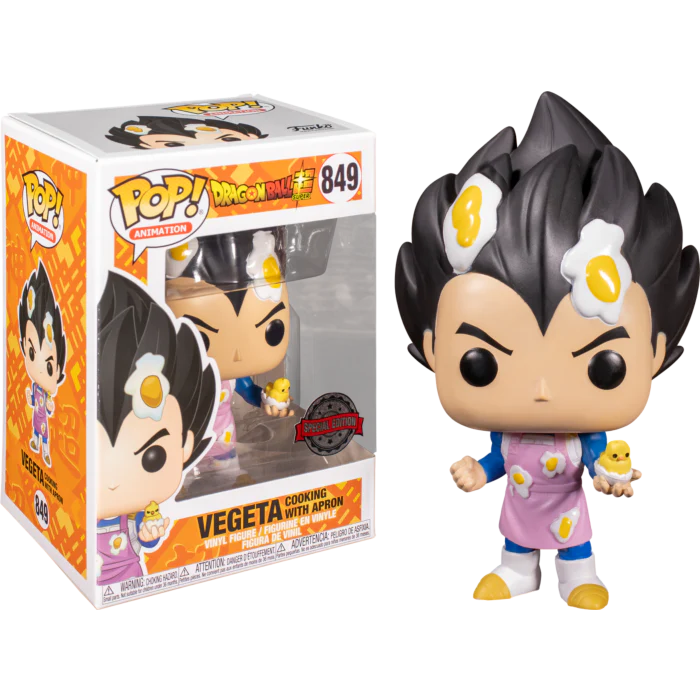 Dragon Ball Z Super - Vegeta Cooking With Apron Pop! Vinyl Figure