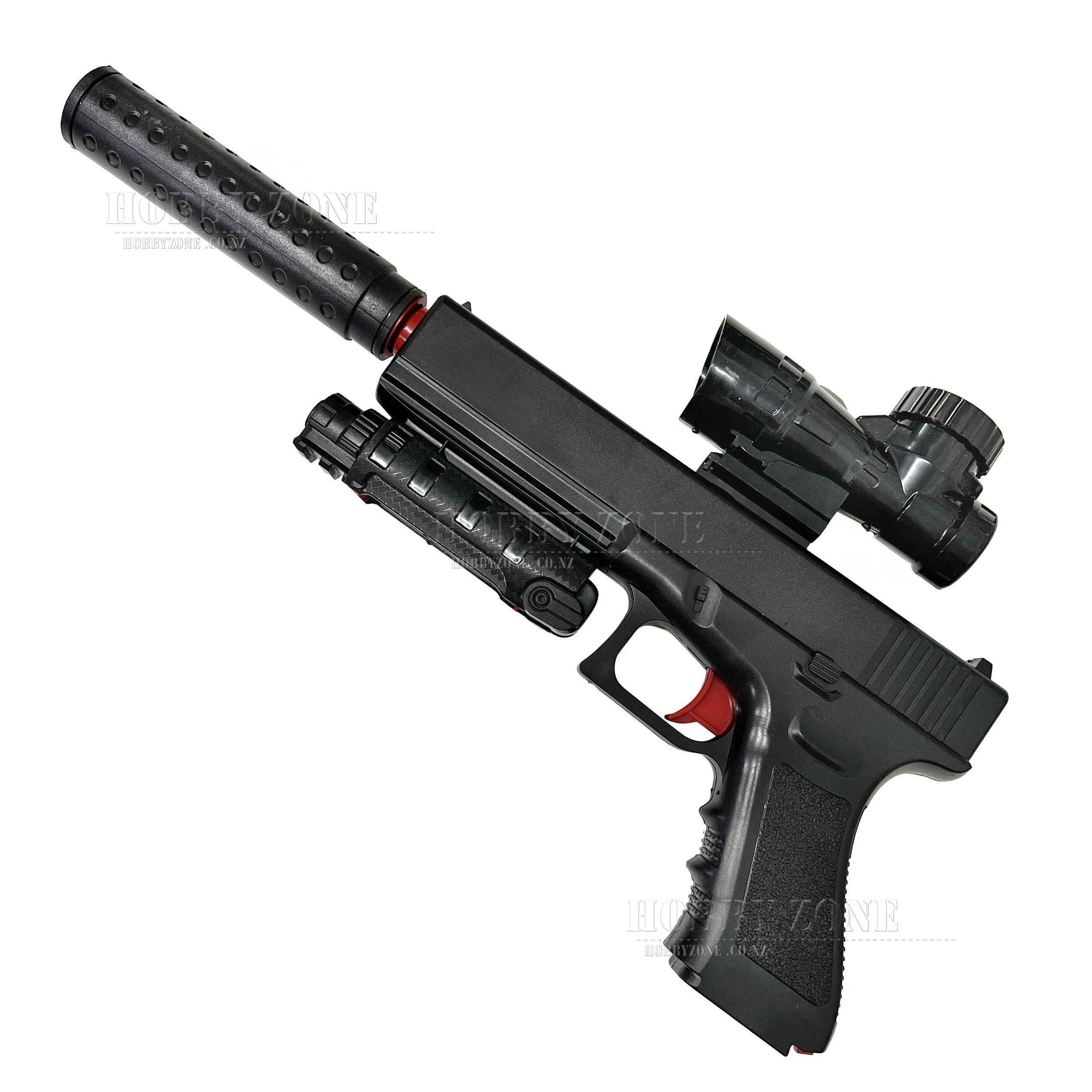 "Dwarf Mulberries" LJ Glock Black Gel Ball Blaster [ID Check R18 + Requires Any One Membership: Airsoft, Paintball, or NZDA]