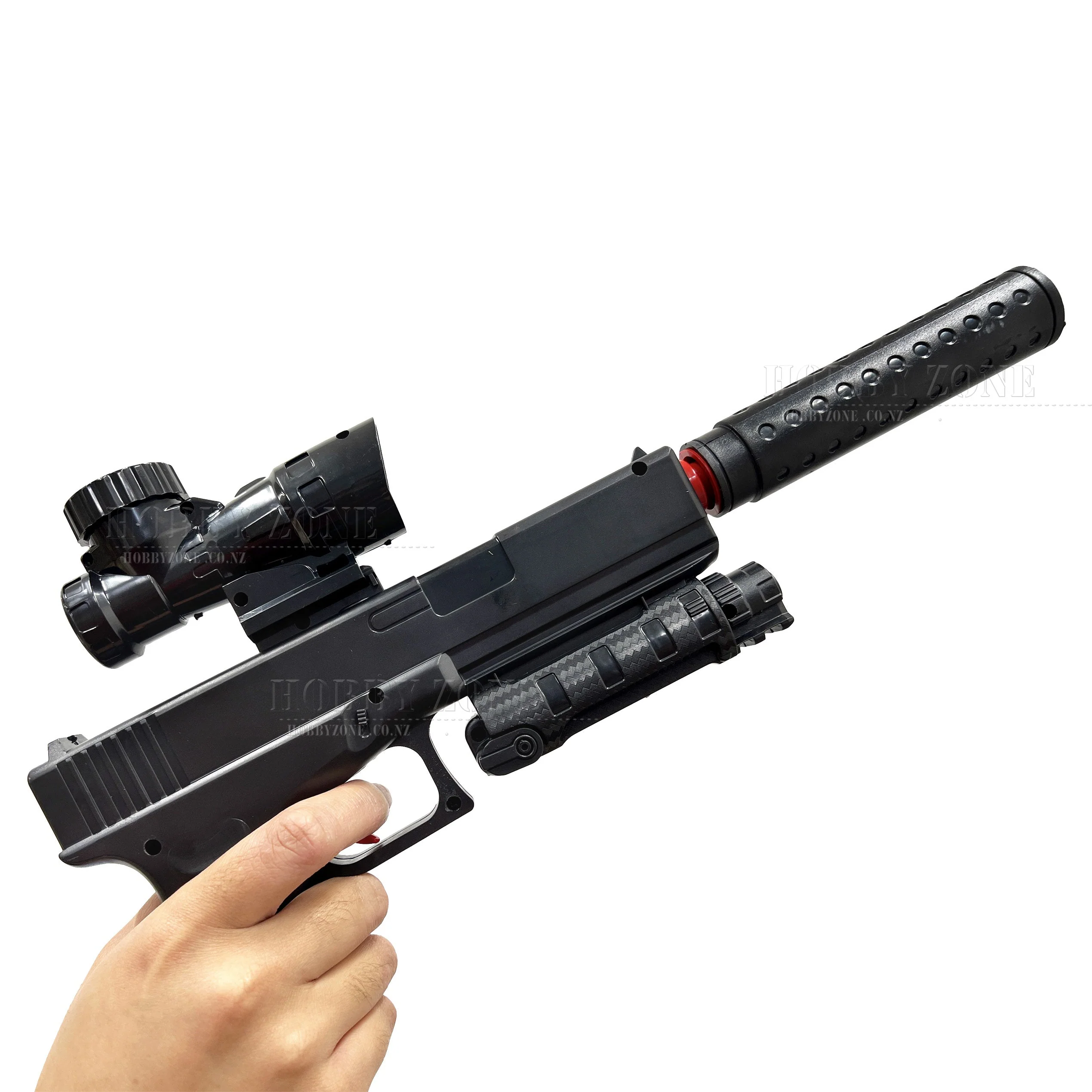 "Dwarf Mulberries" LJ Glock Black Gel Ball Blaster [ID Check R18 + Requires Any One Membership: Airsoft, Paintball, or NZDA] - Image 2