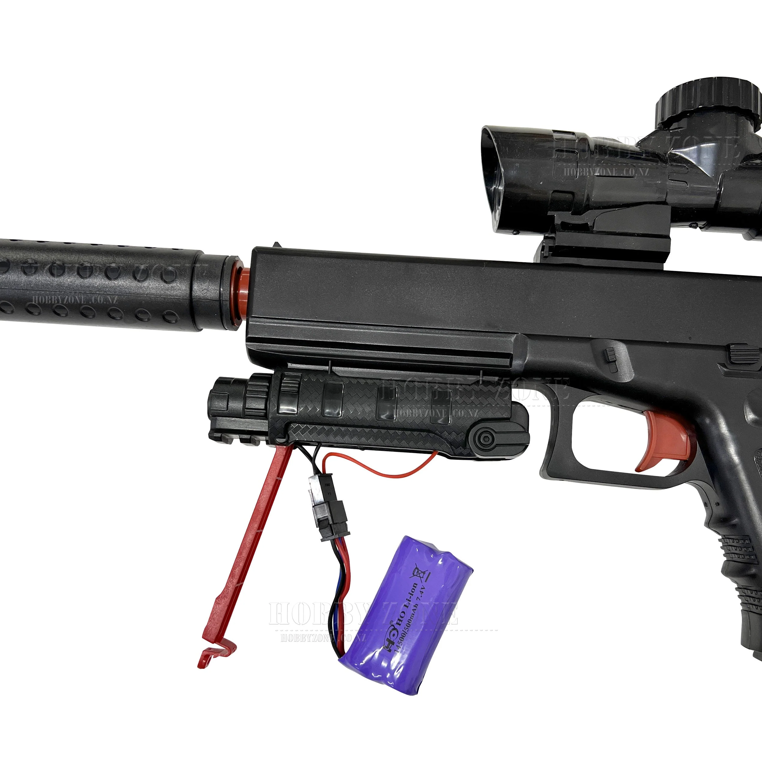 "Dwarf Mulberries" LJ Glock Black Gel Ball Blaster [ID Check R18 + Requires Any One Membership: Airsoft, Paintball, or NZDA] - Image 5