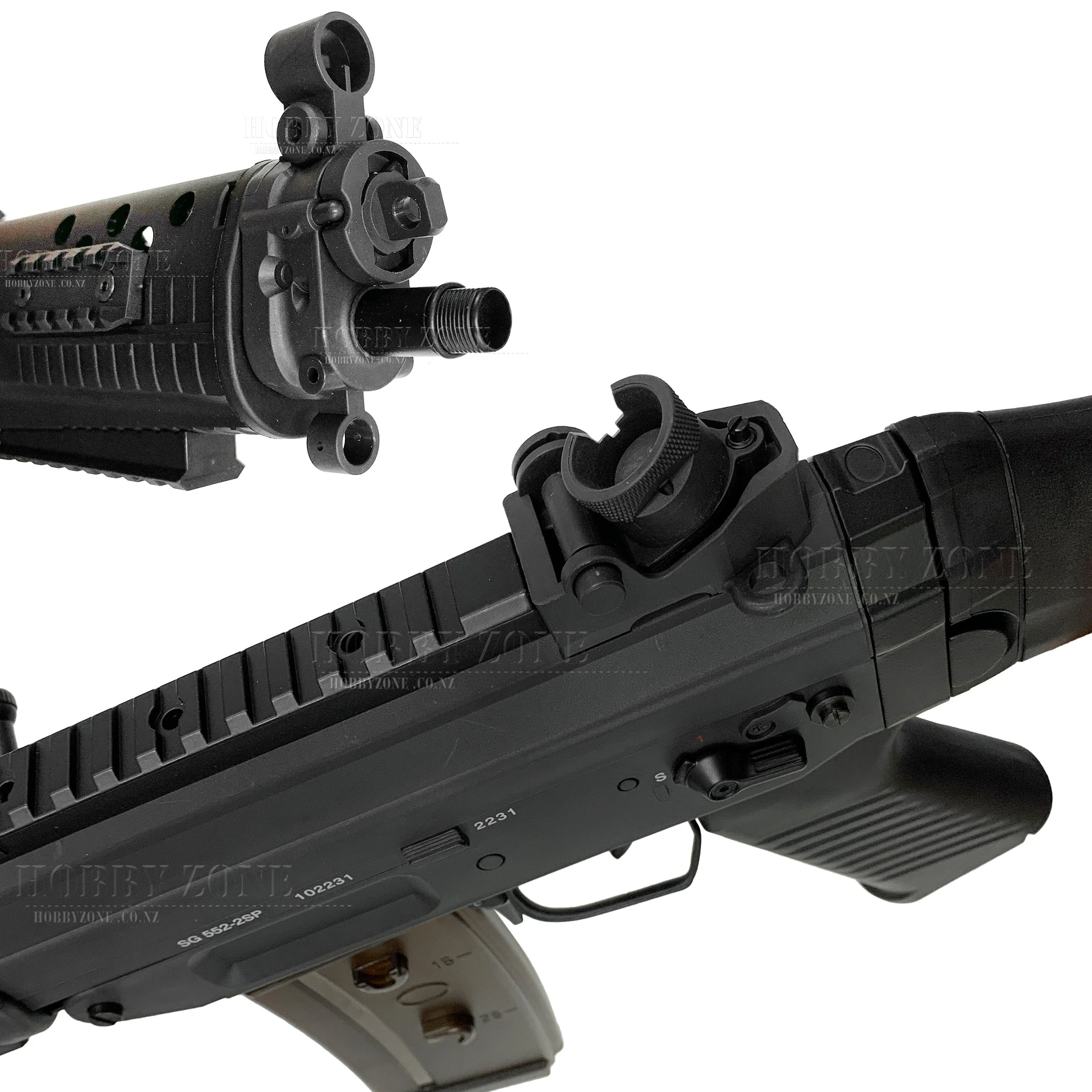 "Espresso Grande" LH V05 Version SIG552 Nylon Gel Ball Blaster [ID Check R18 + Requires Any One Membership: Airsoft, Paintball, or NZDA] - Image 7