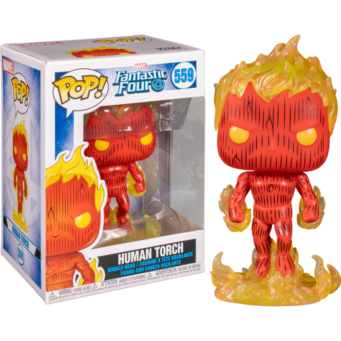 Fantastic Four - Human Torch Pop! Vinyl Figure