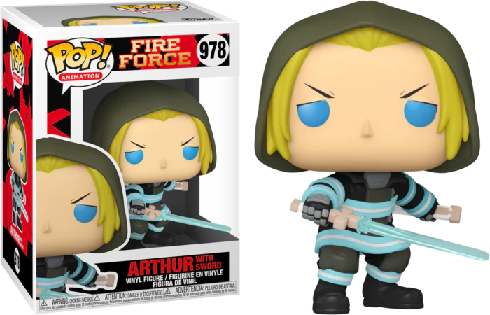 Fire Force - Arthur with Sword Pop! Vinyl Figure