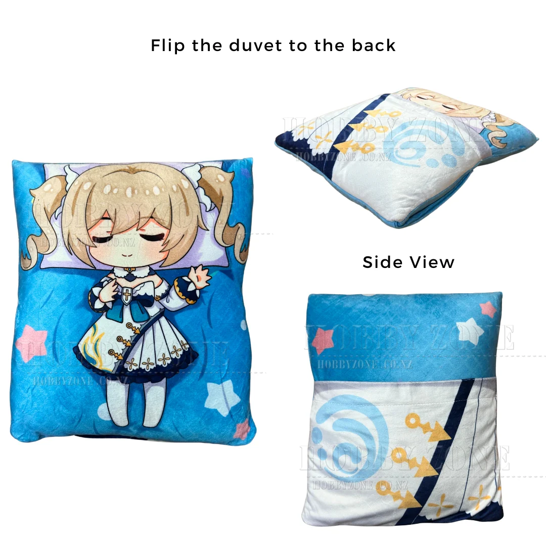 Genshin Impact – Barbara Rectangular Plush - Reversible Velvet Cushion - Image 2