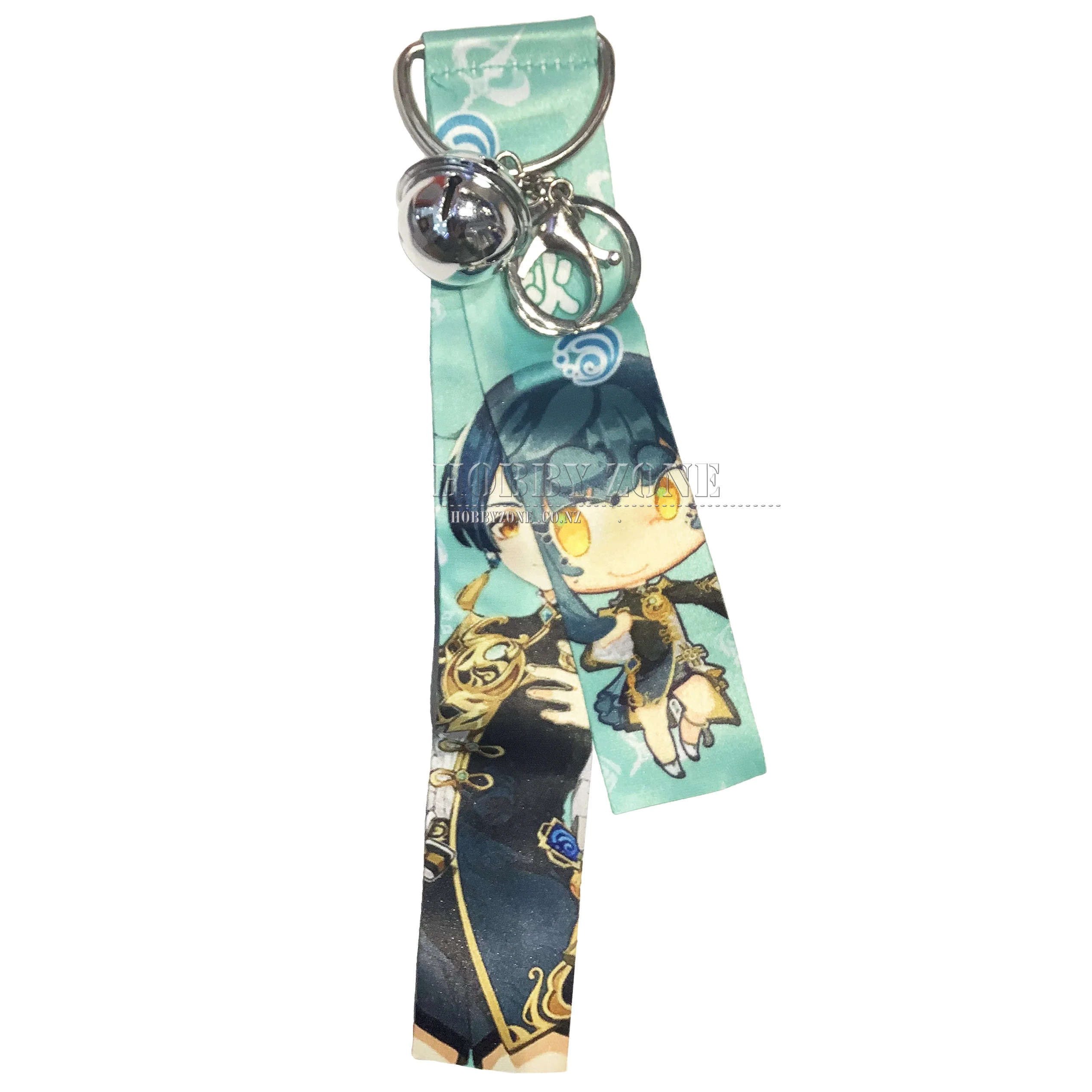 Genshin Impact Xingqiu Ribbon Keyring