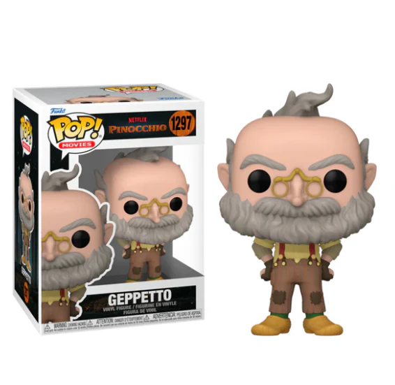 Guillermo del Toro’s Pinocchio - Geppetto Standing in Craftsman Outfit Pop! Vinyl Figure