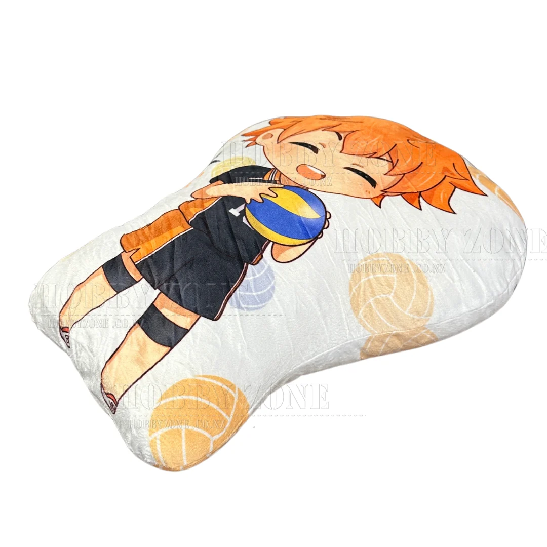 Haikyuu - Small Velvet Cushion - Hinata Shōyō in No. 10 Jersey Plush - Double Sided Pillow - Image 2
