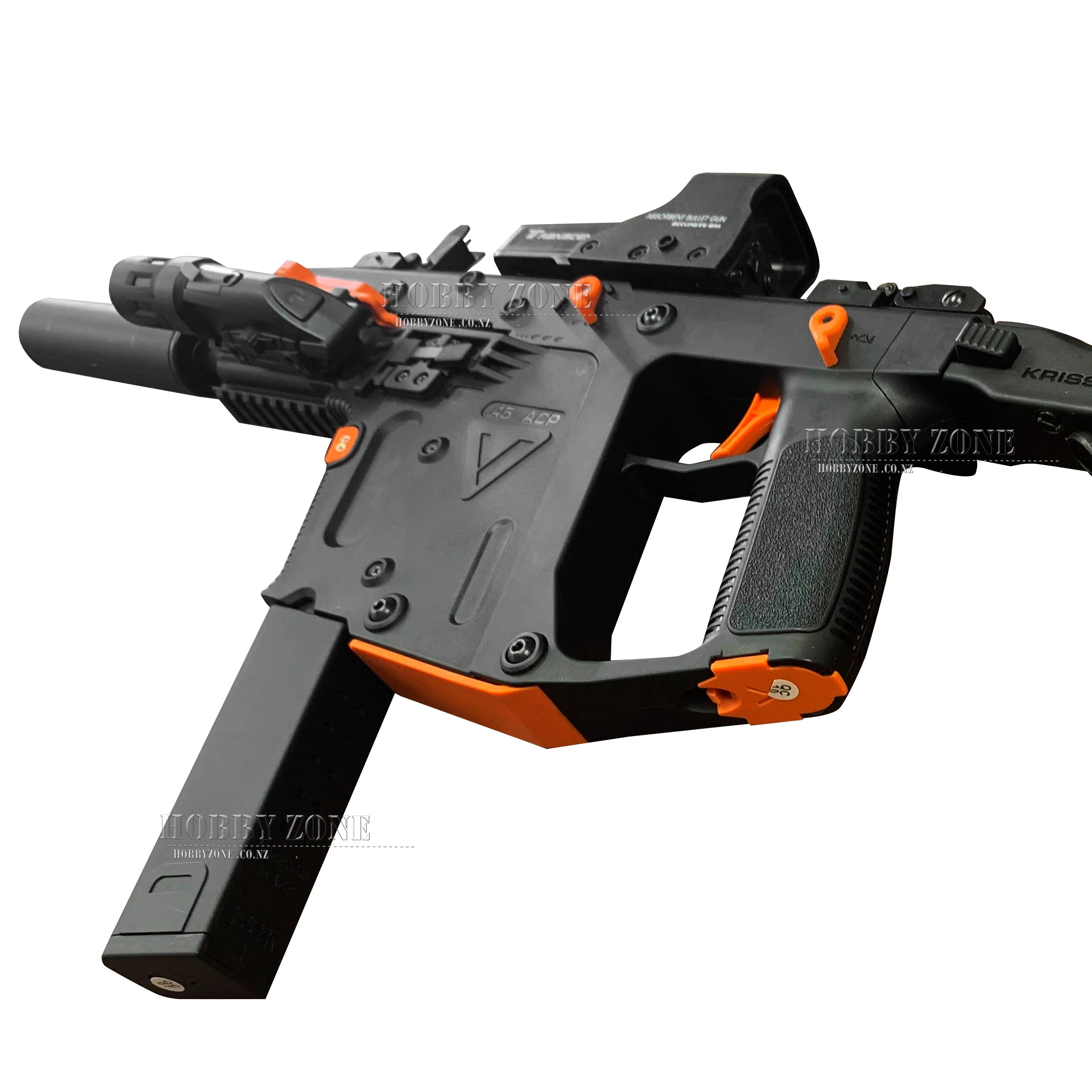"Halloween Swirls" LH Super Kriss Vector V2 Gel Ball Blaster [ID Check R18 + Requires Any One Membership: Airsoft, Paintball, or NZDA] - Image 3
