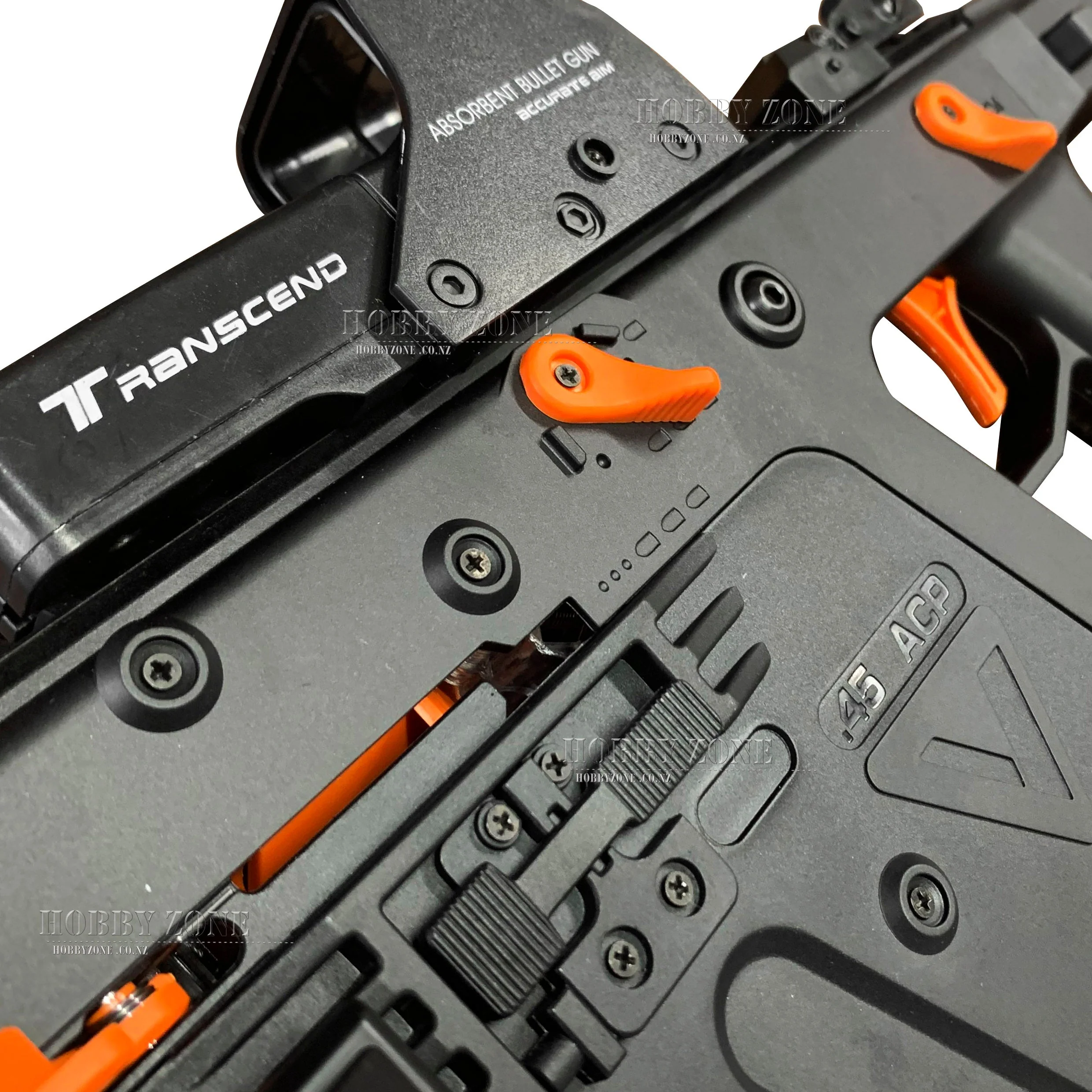 "Halloween Swirls" LH Super Kriss Vector V2 Gel Ball Blaster [ID Check R18 + Requires Any One Membership: Airsoft, Paintball, or NZDA] - Image 4