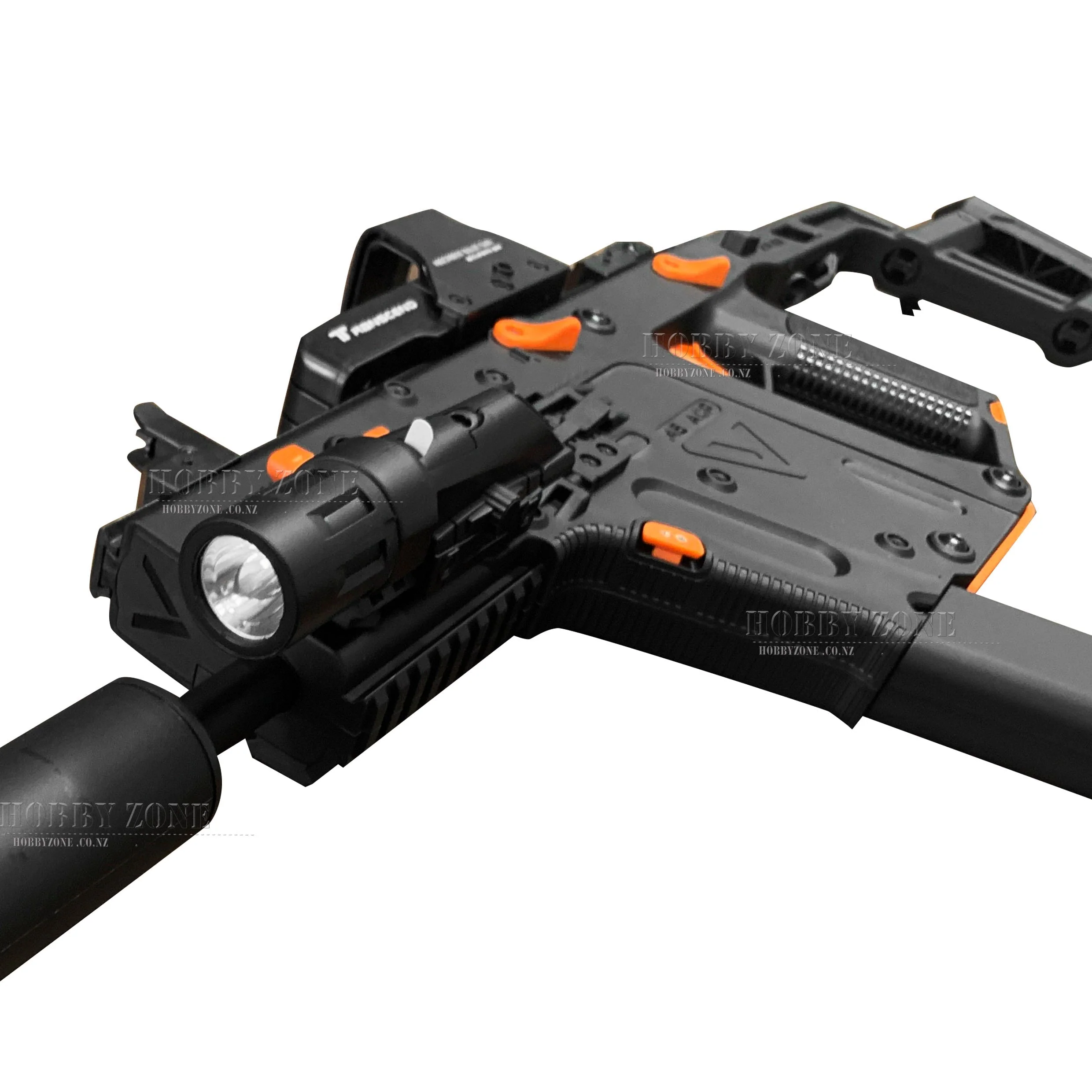 "Halloween Swirls" LH Super Kriss Vector V2 Gel Ball Blaster [ID Check R18 + Requires Any One Membership: Airsoft, Paintball, or NZDA] - Image 5