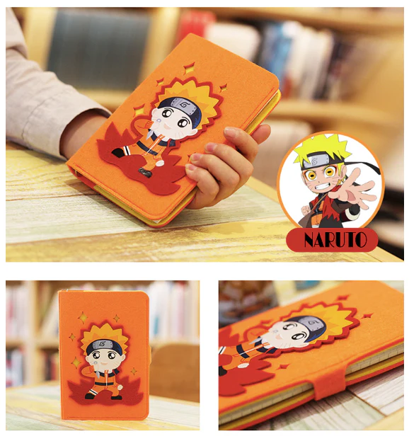 Hand Crafted Naruto Soft Cover Notebooks - Image 3