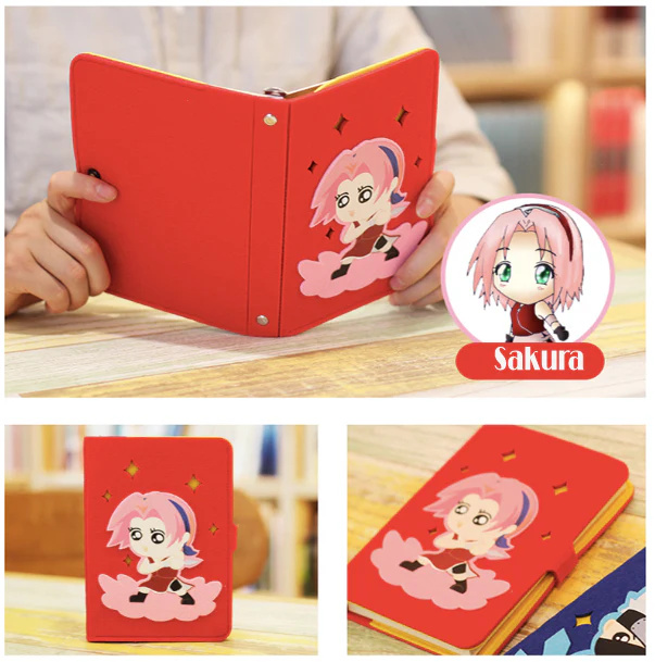 Hand Crafted Naruto Soft Cover Notebooks - Image 4