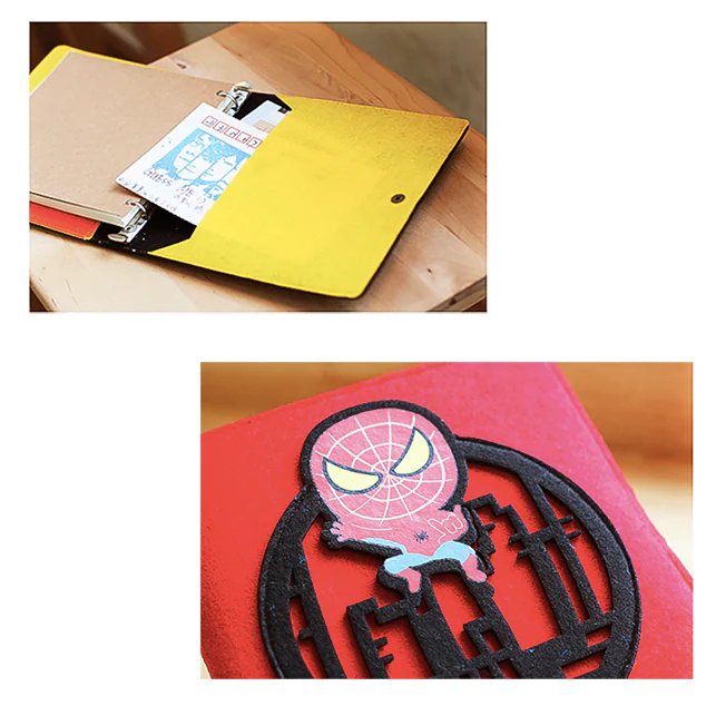 Hand Crafted Superhero Soft Cover Notebook Collection - Image 2