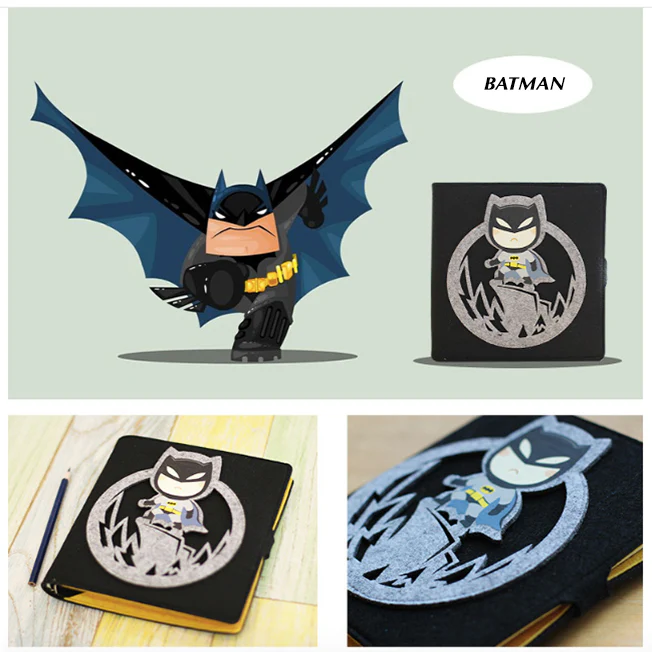 Hand Crafted Superhero Soft Cover Notebook Collection - Image 3